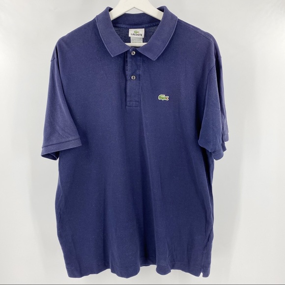 Lacoste men’s blue polo shirt
